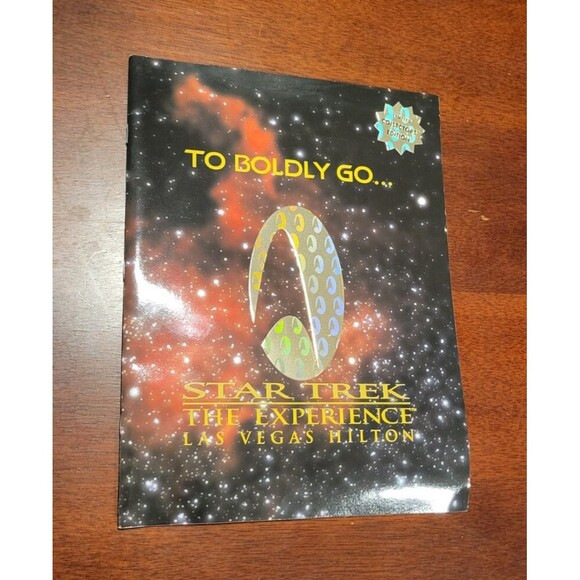 1997 Star Trek The Experience Las Vegas Hilton Collectors Book - Picture 1 of 6